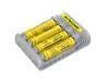 Зарядное устройство Nitecore Q4 (4 канала), желтое